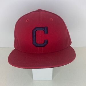 Cleveland Indians 2017 Official MLB On Field Hat, New Era, Fixed Size 7.5